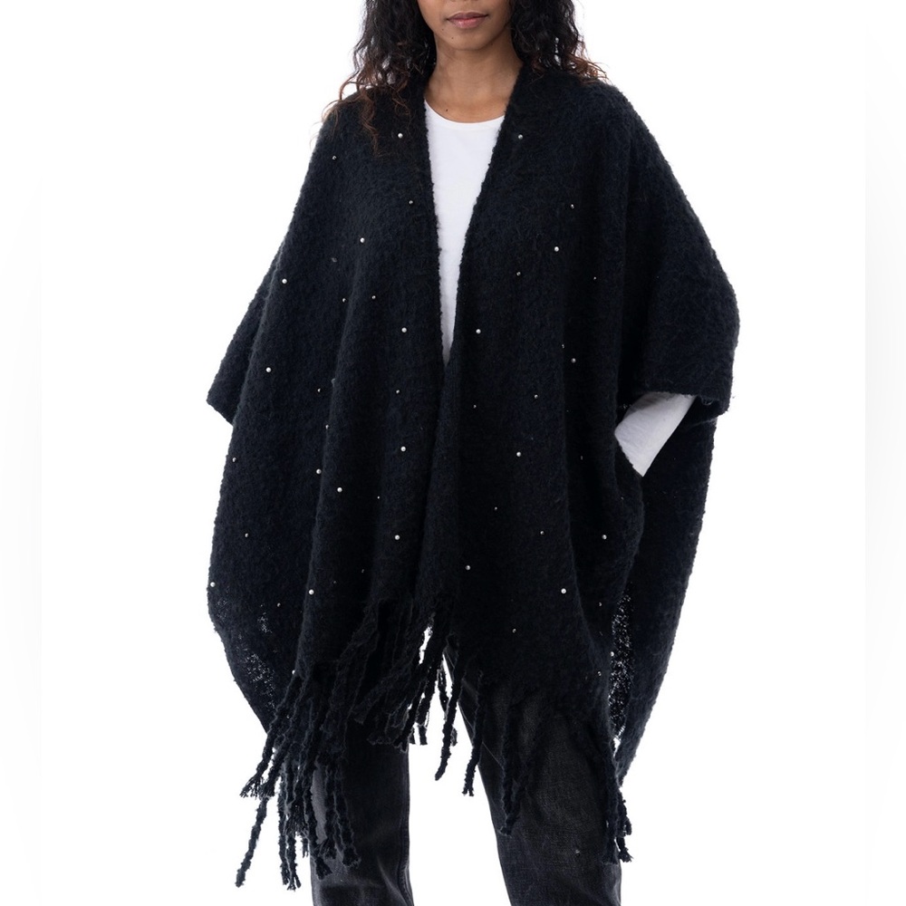 NWT INC International Concepts Women’s Embellished Topper Wrap